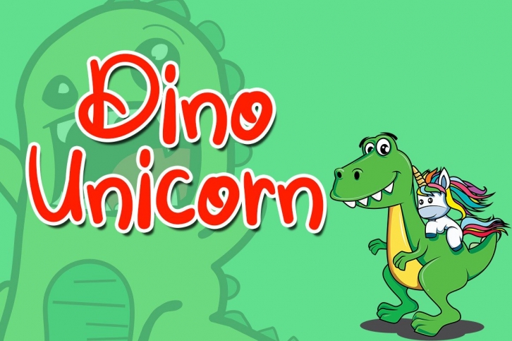 Dino Unicorn Font Download