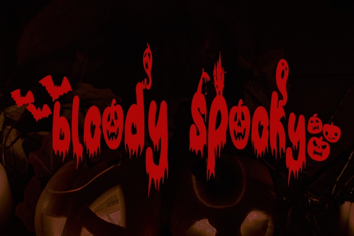 Bloody Spooky Font Download