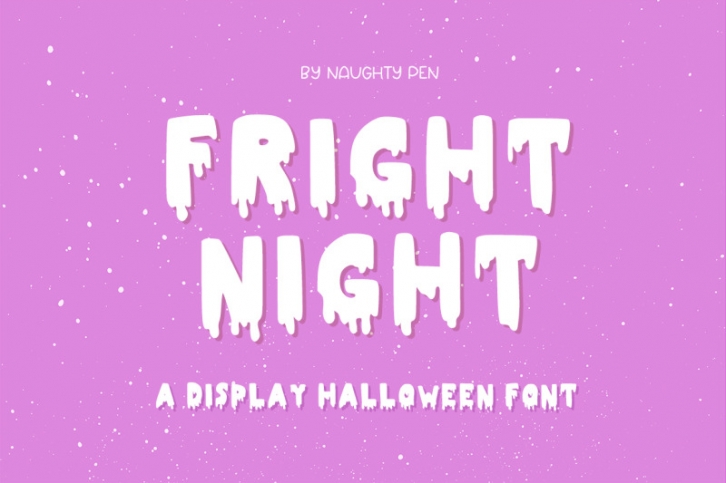 Fright Night Halloween Font Font Download