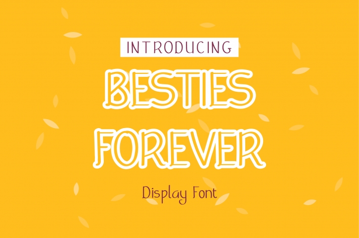 Besties Forever Font Download