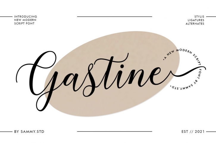 Gastine Script Font Download