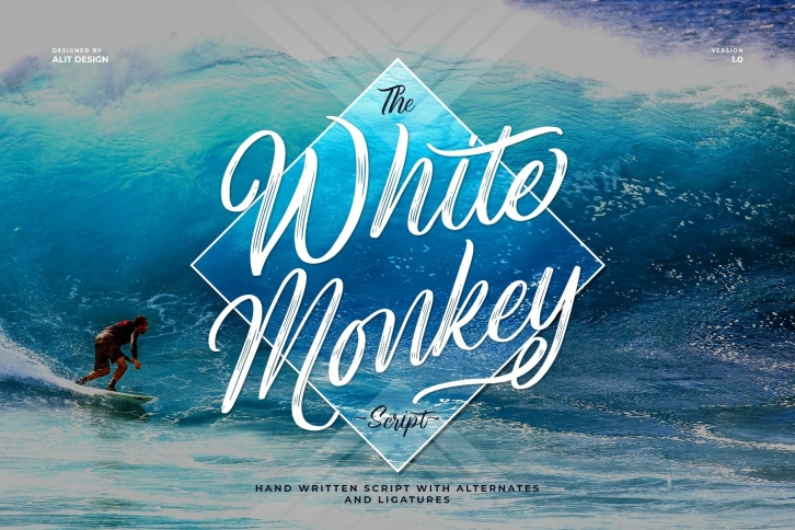 White Monkey Font Download