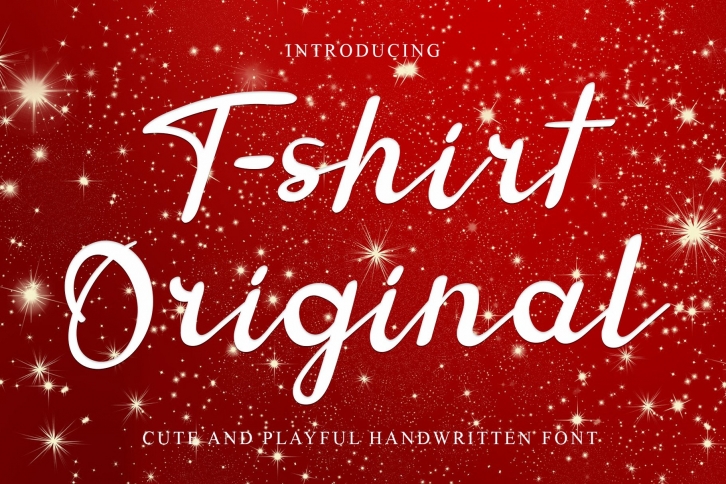 T-shirt Original Font Download