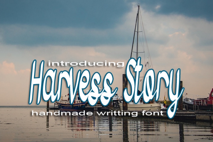 Harvess Story Font Download