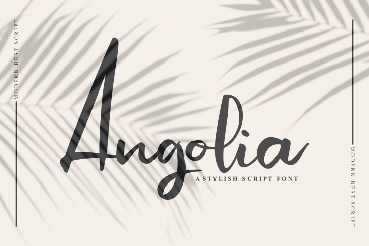 Angolia Script Font Download
