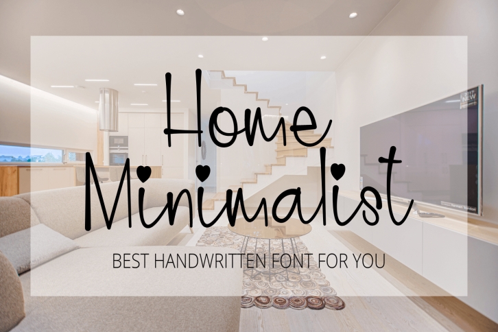 Home Minimalis Font Download