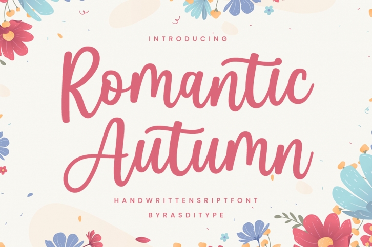 Romantic Autum Font Download