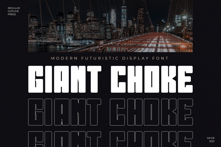 Giant Choke Font Download