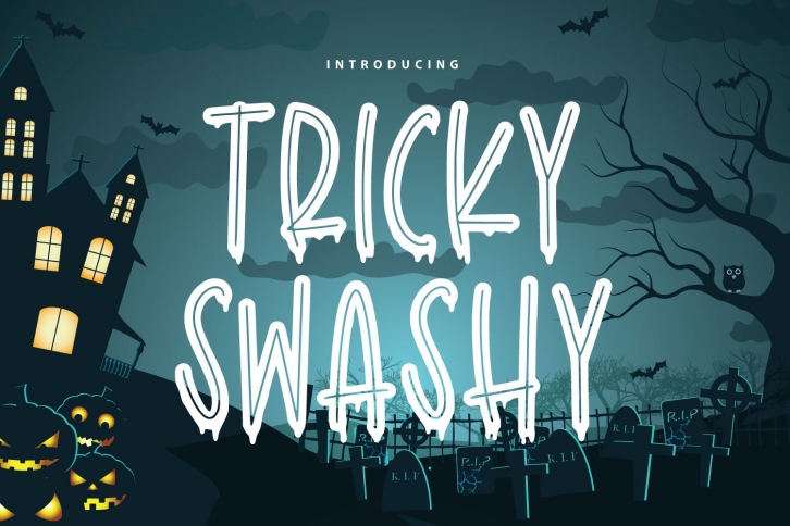 Tricky Swashy Font Download