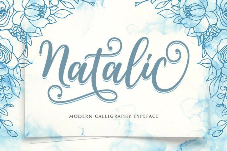 Natalic Script Font Download