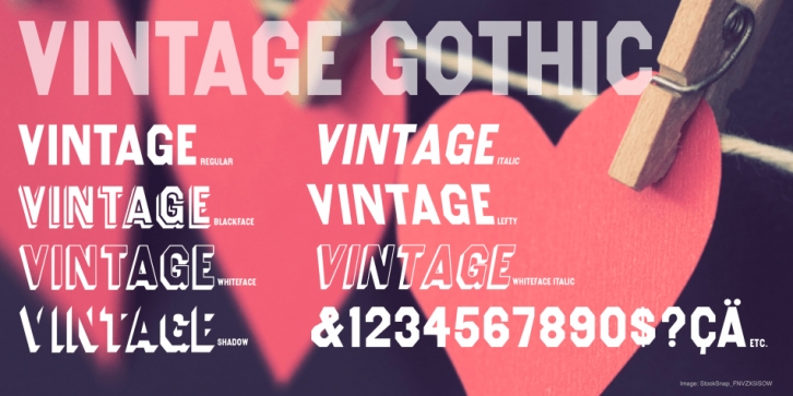 Vintage Gothic Font Download