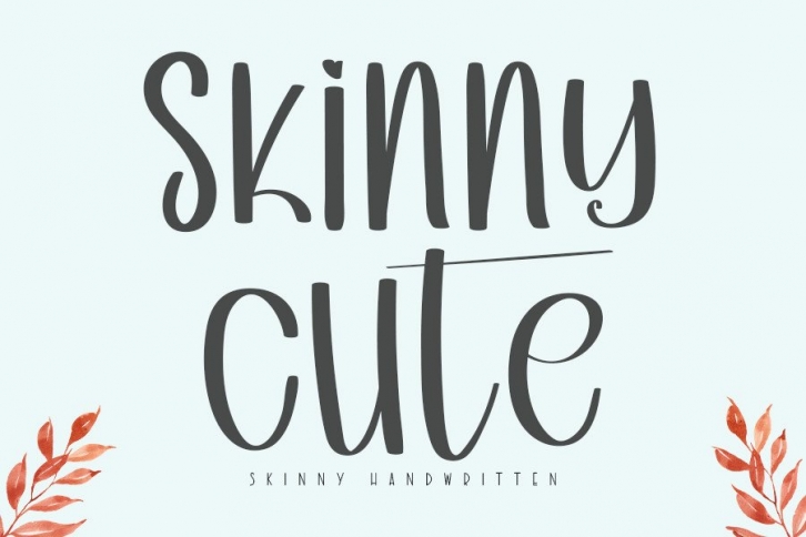 Skinny Cute Font Download