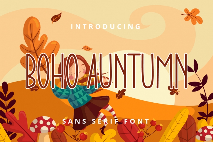 Boho Auntumn Font Download