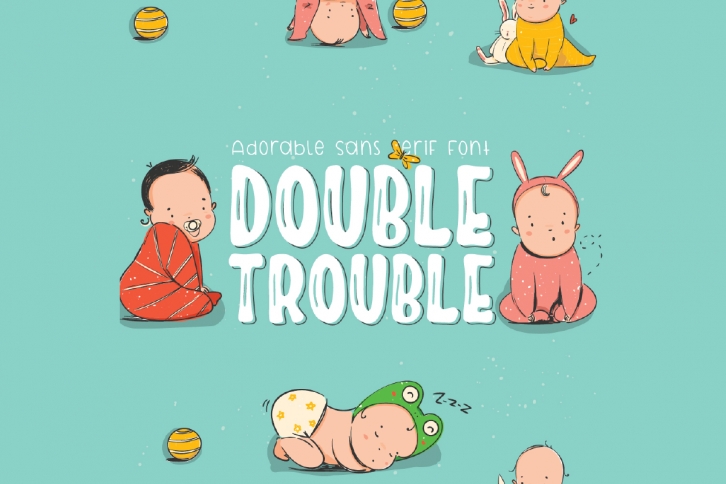 Double Trouble Font Download