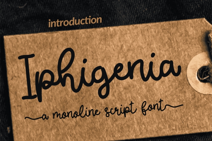 Iphigenia Font Download