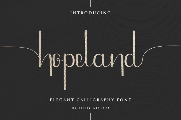 HopeLand Font Download