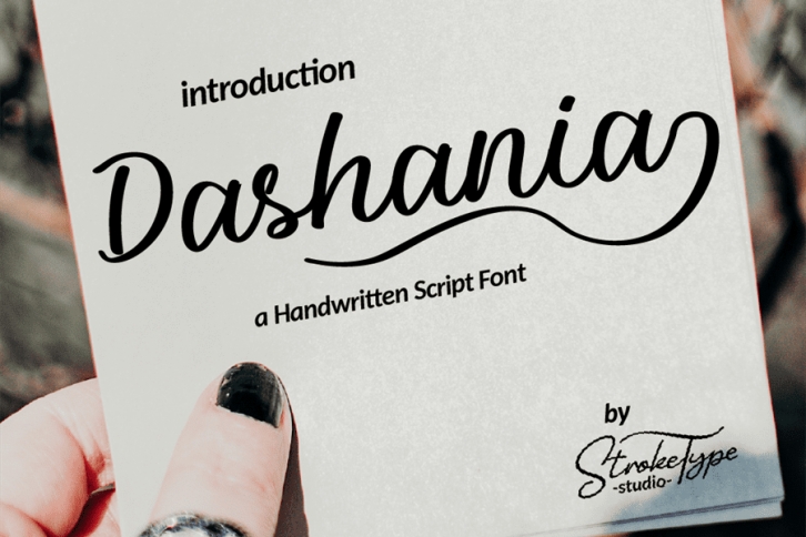 Dashania Font Download