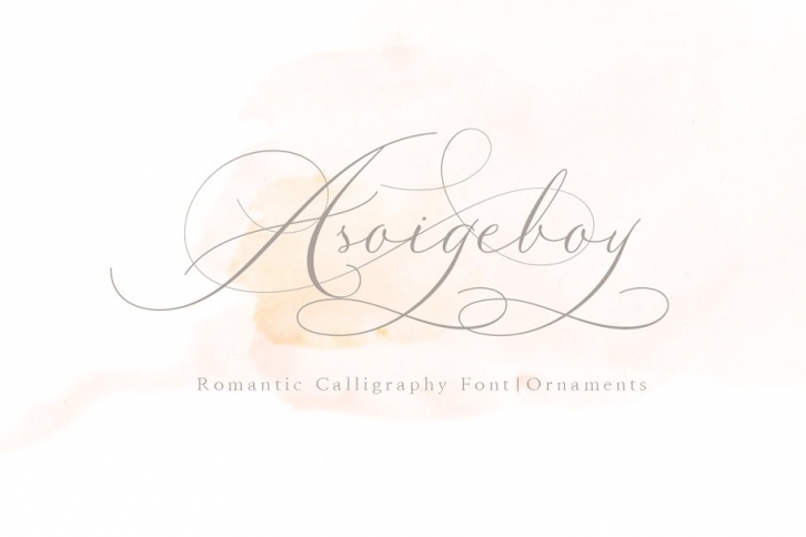 Asoigeboy Calligraphy Font Download