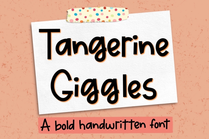 Tangerine Giggles Font Download