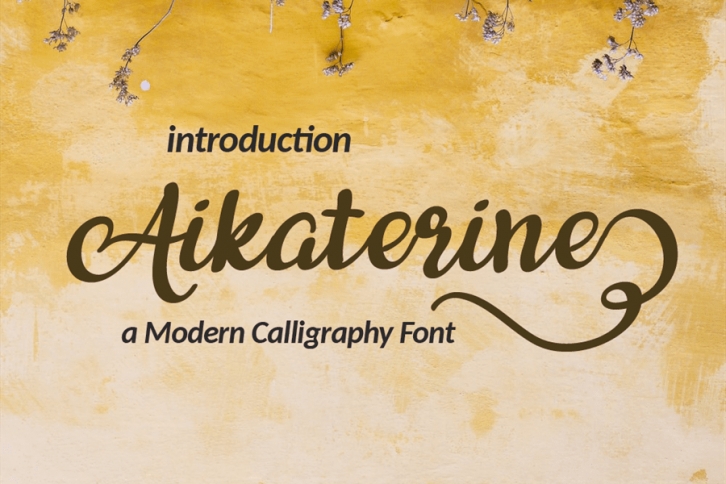 Aikaterine Font Download