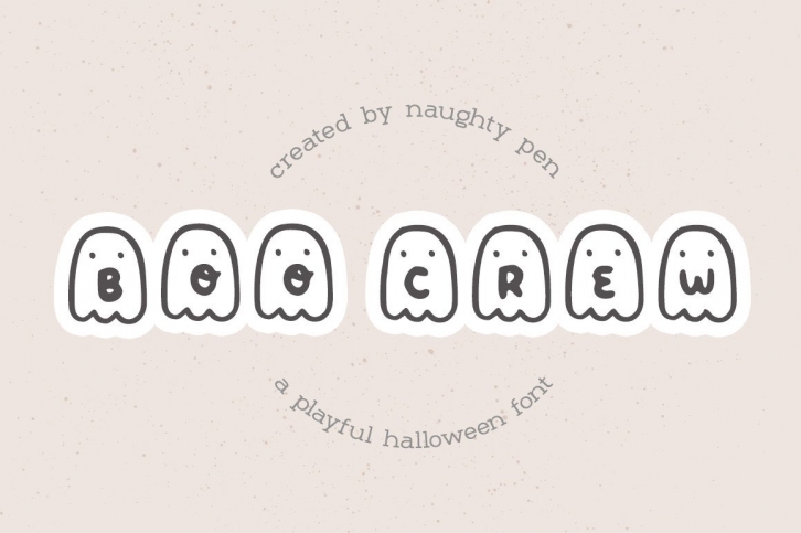 Boo Crew Halloween Font Download