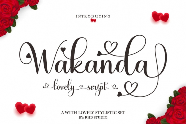 Wakanda Script Font Download