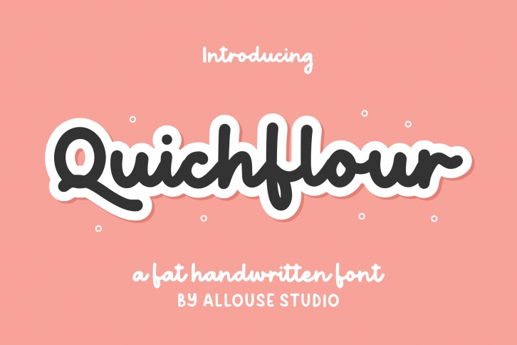 Quichflour Font Download