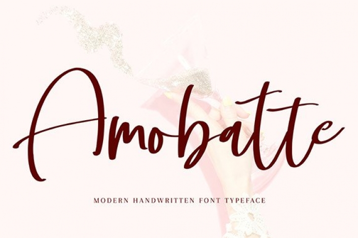 Amobatte Font Download