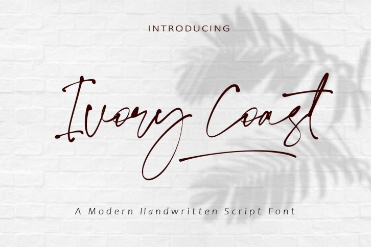 Ivory Coast Font Download