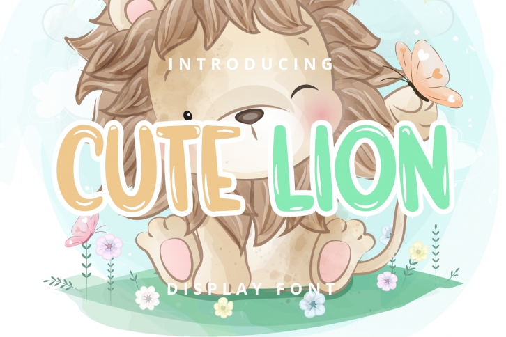 Cute Lion Font Download