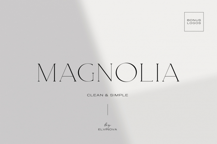 Magnolia. Modern Serif Font Download