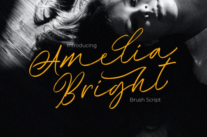 Amelia Bright - Handwritten Script Font Download