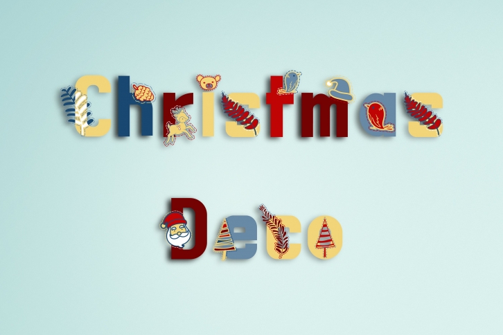 Christmas Deco Font Download