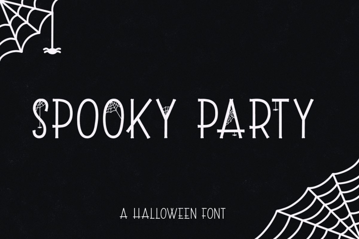 Spooky Party Font Download