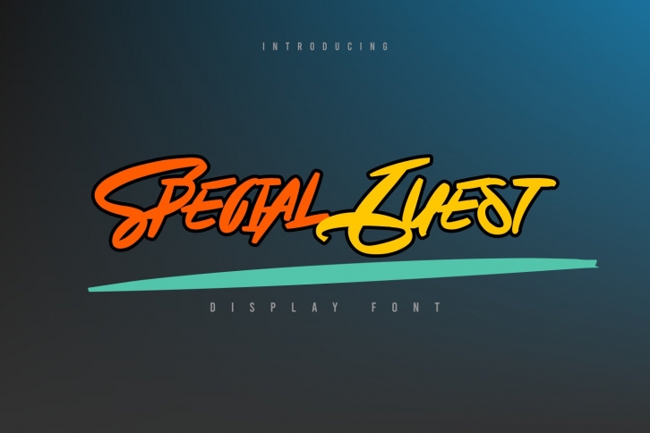 Special Guest Font Download
