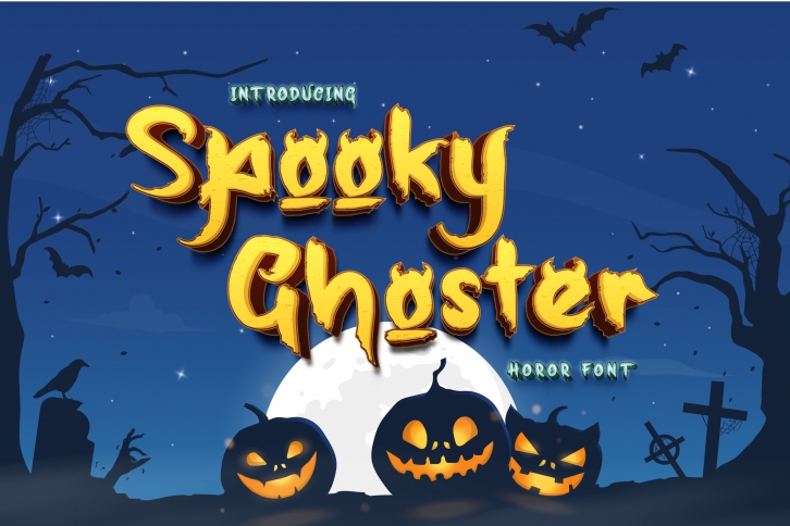 Spooky Ghoster Font Download