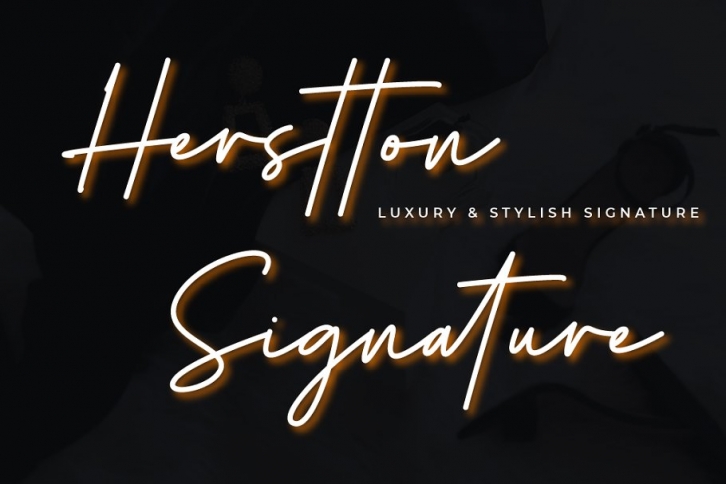 Herstton Signature Font Download
