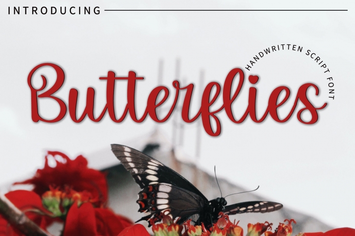 Butterflies Font Download