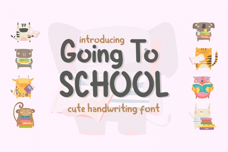 Going to School Font Download
