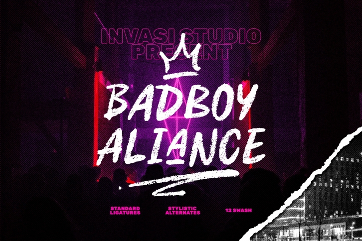 Badboy Aliance Font Download
