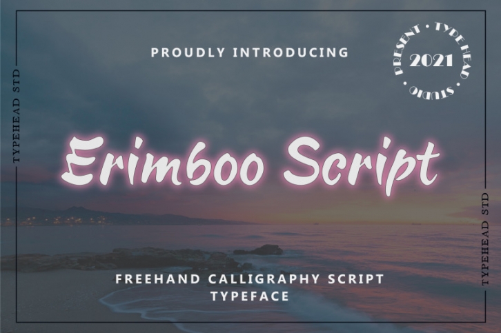 Erimbo Freehand calligraphy Font Font Download