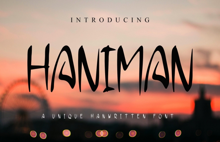 Haniman Font Download