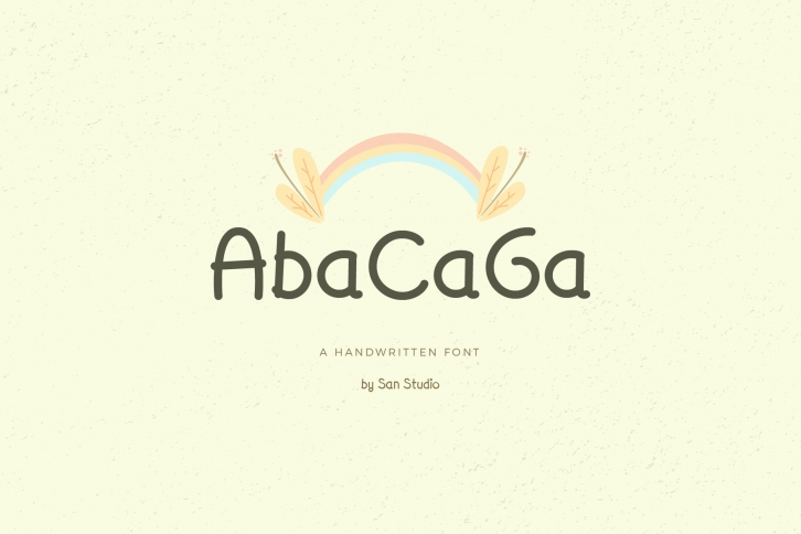 AbaCaGa Font Download