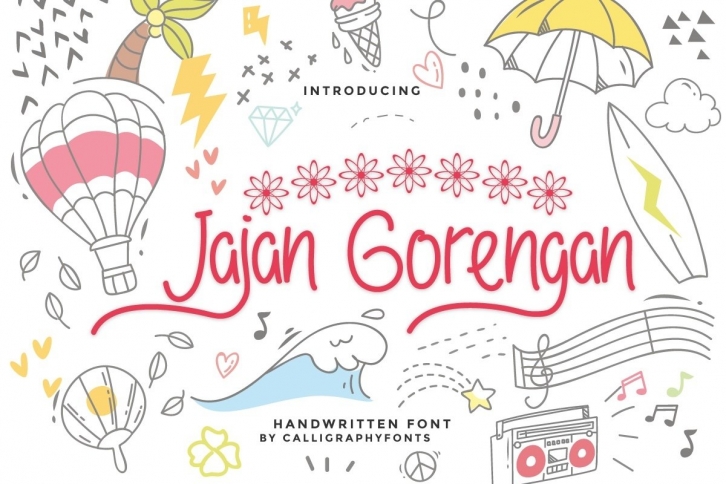 Jajan Gorengan Font Download