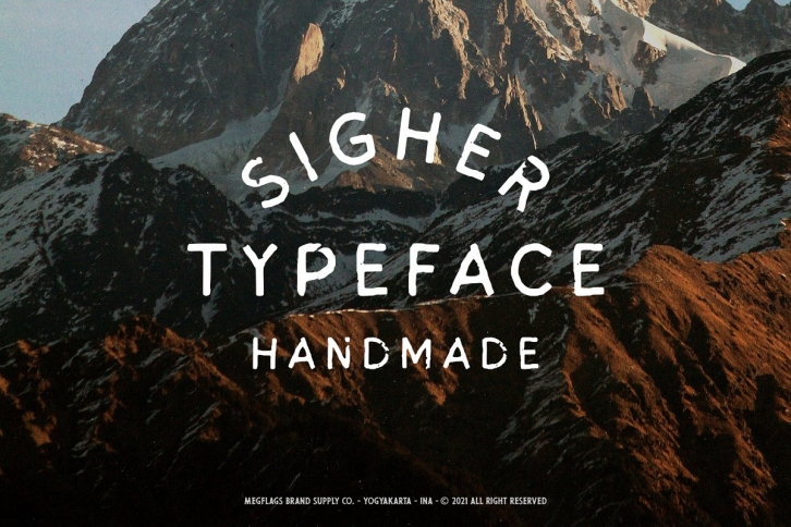 Handmade Sigher Typeface Font Download