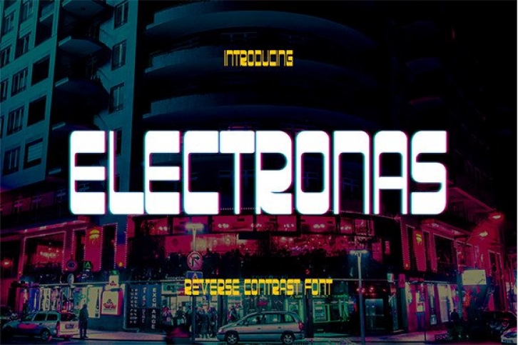 Electronas Font Download