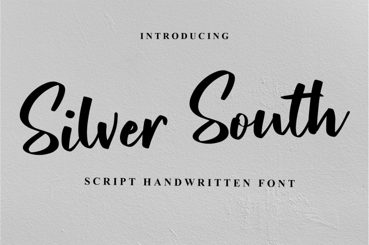 Silver South Font Download