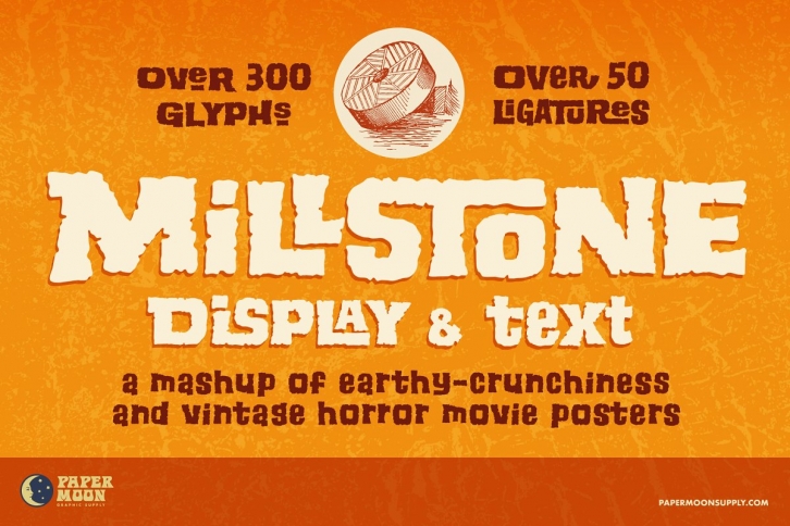 Millstone Hand-Lettered Family Font Download
