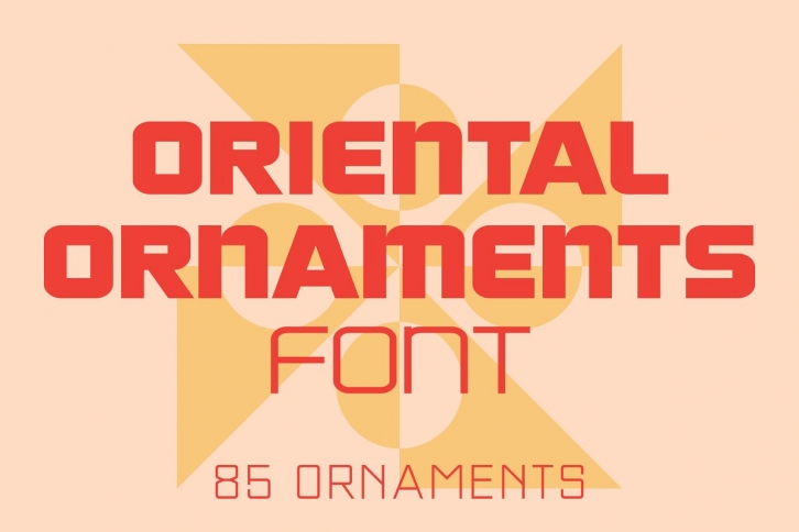 Oriental Ornaments Font Download