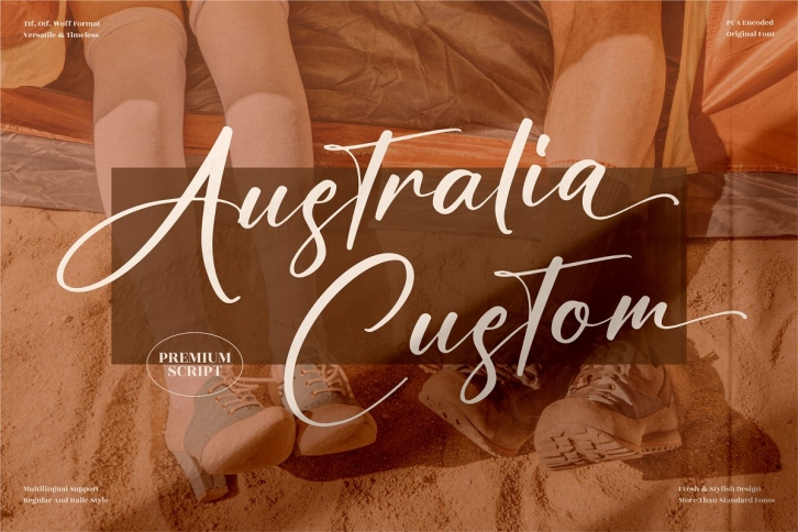 Australia Custom Stylish Signature Font Download